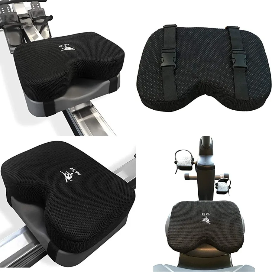 Rowing Machine Seat Cushion Model 2 for The Concept 2 Rowing Machine with Custom Memory Foam, Washable Cover, and Straps- Conce
Rowing Machine Seat Cushion Model 2 for The Concept 2 Rowing Machine with Custom Memory Foam, Washable Cover, and Straps- Conce