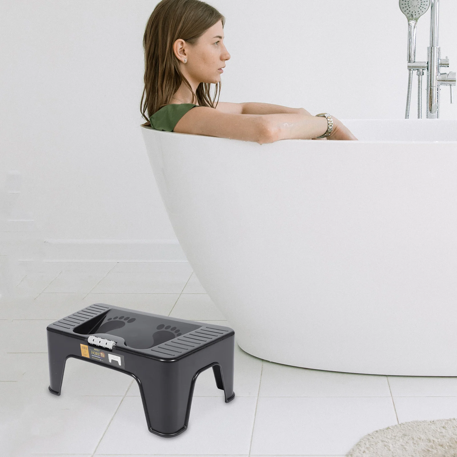 Plastic Footstool Step Stool Toilet Seat Support Rest Home Bathroom Use Kids Comfortable Humanized Footrest
Plastic Footstool Step Stool Toilet Seat Support Rest Home Bathroom Use Kids Comfortable Humanized Footrest