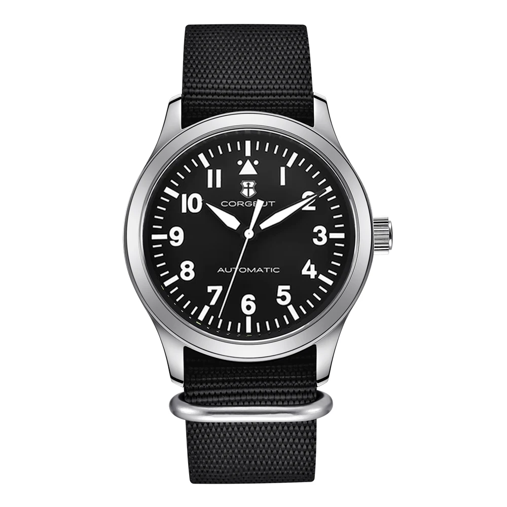 42mm nh35 Automatic Corgeut Mechanical Wristwatches Luxury Brand Fashion Sapphire Men Leather Luminous Military Wrist Watches
42mm nh35 Automatic Corgeut Mechanical Wristwatches Luxury Brand Fashion Sapphire Men Leather Luminous Military Wrist Watches