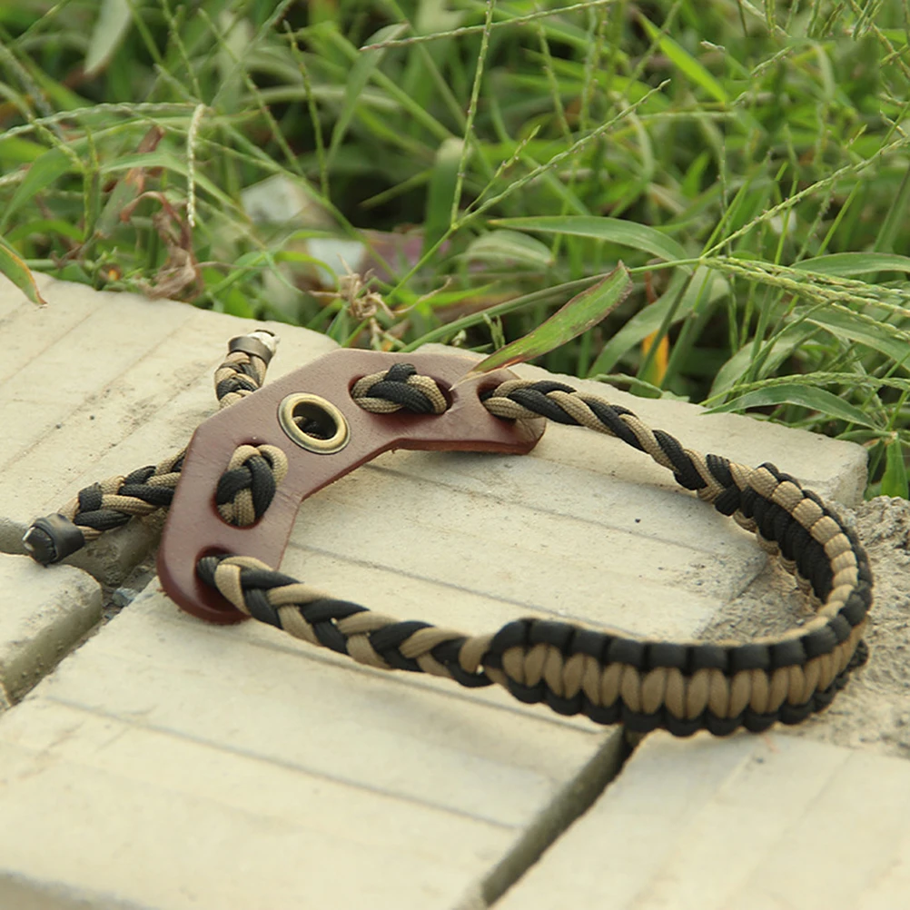 Archery Compound Bow Wrist Straps Adjustable Braided Cord Sling for Hunting Target Practice Comfortable Design
Archery Compound Bow Wrist Straps Adjustable Braided Cord Sling for Hunting Target Practice Comfortable Design