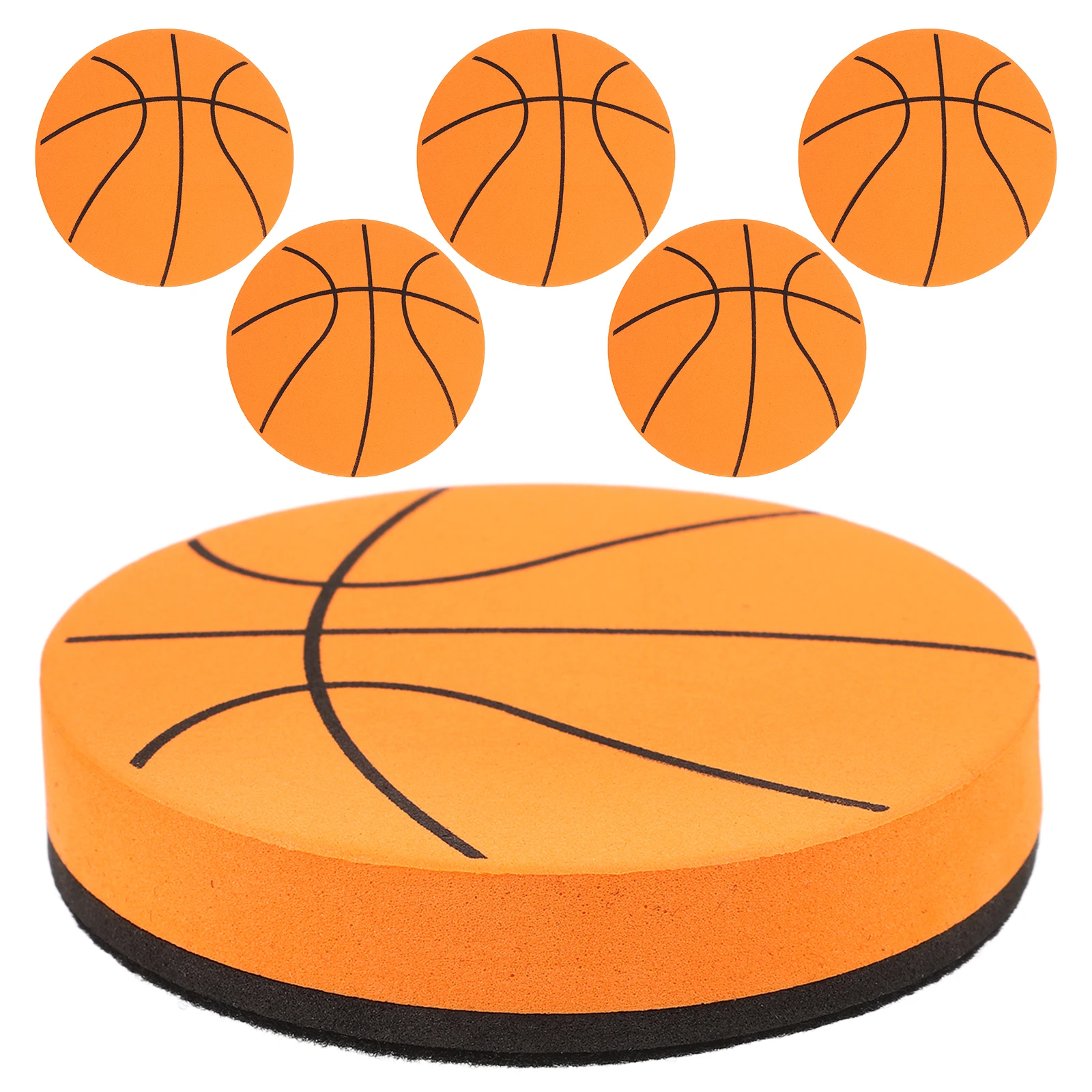 6 Pcs Yellow Basketball Smile Face Whiteboard Eraser EVA Felt Cloth Board Erasers for Classroom School Supplies Dry Boards
6 Pcs Yellow Basketball Smile Face Whiteboard Eraser EVA Felt Cloth Board Erasers for Classroom School Supplies Dry Boards