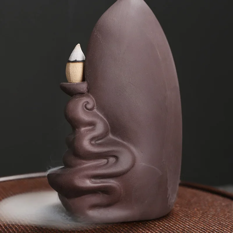 u20 original purple sand sandalwood backflow incense burner, auspicious cloud, Buddha, aromatherapy burner, home jewelry
u20 original purple sand sandalwood backflow incense burner, auspicious cloud, Buddha, aromatherapy burner, home jewelry