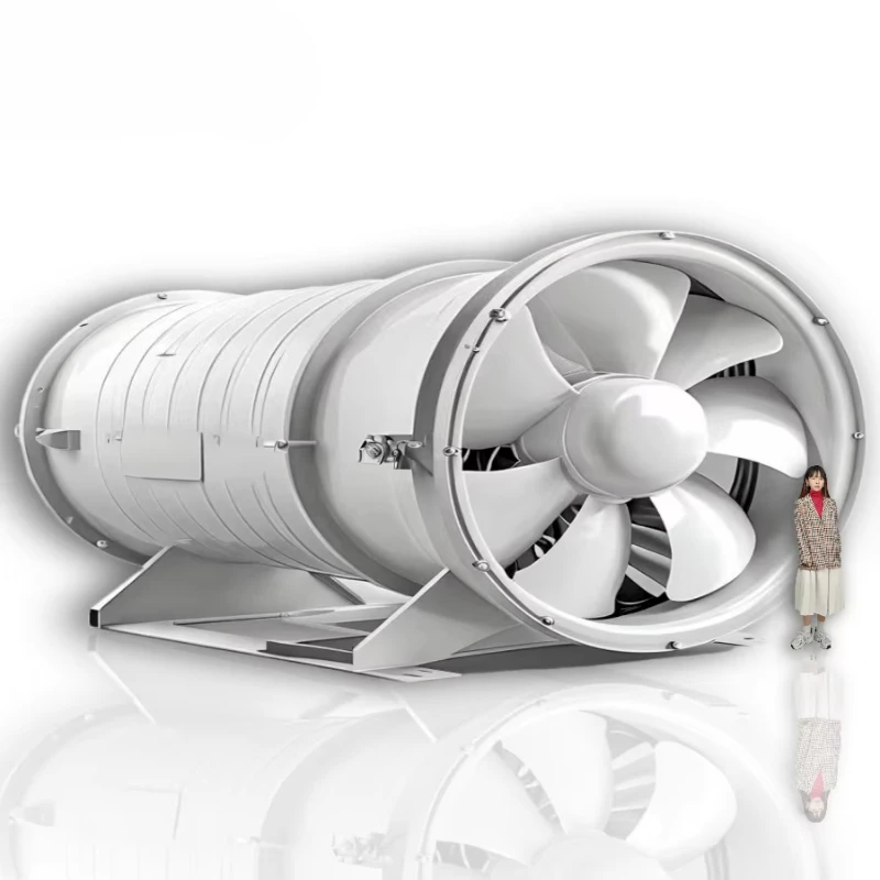 High-speed 3000 rpm tunnel jet fan, power supply 380V longitudinal jet fan
High-speed 3000 rpm tunnel jet fan, power supply 380V longitudinal jet fan