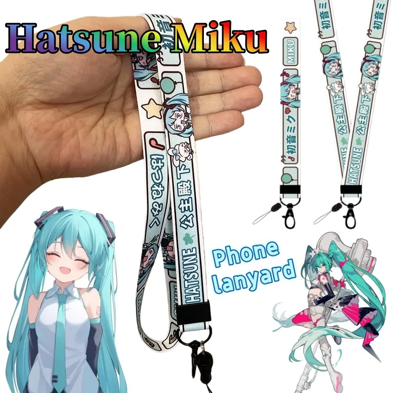Ремешок для телефона Hatsune Miku: милый и стильный, с мультяшным дизайном, персонализированный, креативный, с защитой от потери, подарок на день рождения для друзей
Ремешок для телефона Hatsune Miku: милый и стильный, с мультяшным дизайном, персонализированный, креативный, с защитой от потери, подарок на день рождения для друзей