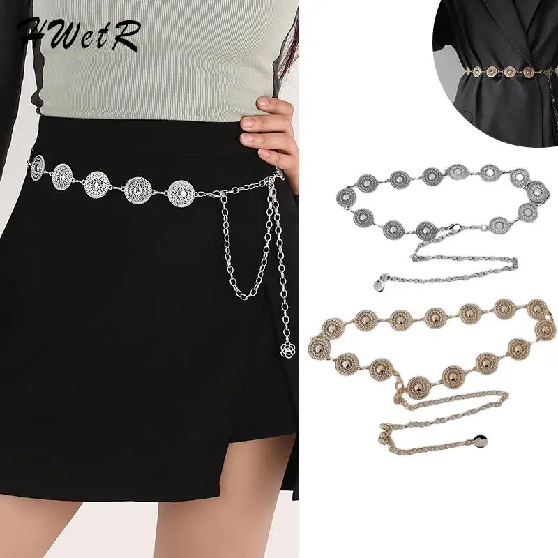 1pcs Gold Adjustable Buckle Long Waist Belt Dress Body Chain Fashion For Women Vintage Openwork Decoration Accessories
1pcs Gold Adjustable Buckle Long Waist Belt Dress Body Chain Fashion For Women Vintage Openwork Decoration Accessories