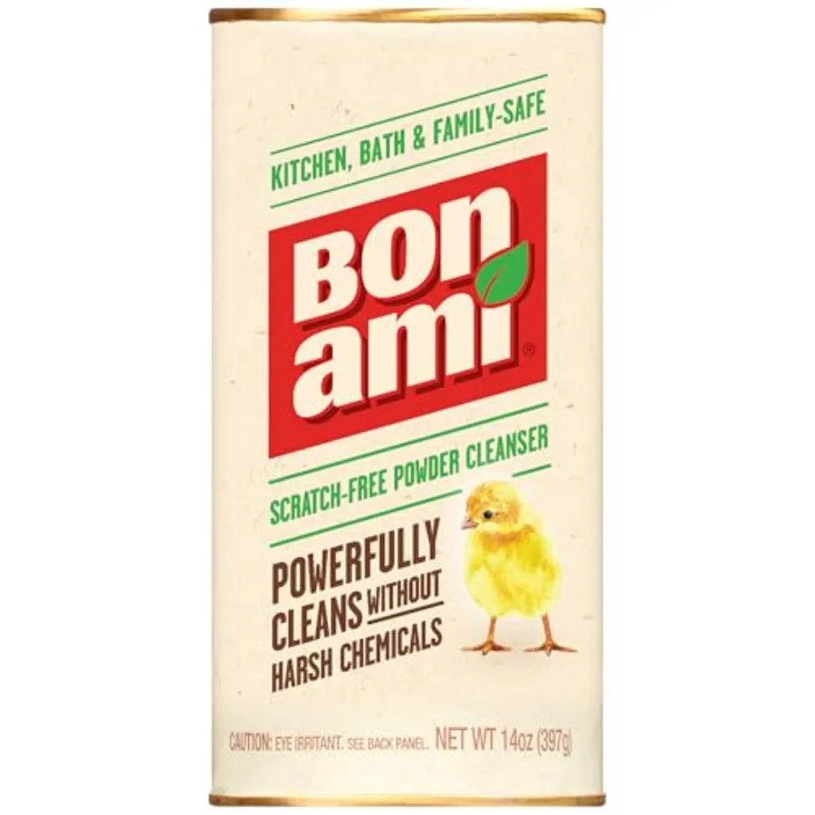 Powder Cleanser for Kitchens and Bathrooms - All Types of Surfaces, Cleans Grime and Dirt, Polishes Surfaces, Absorbs Odors Sin
Powder Cleanser for Kitchens and Bathrooms - All Types of Surfaces, Cleans Grime and Dirt, Polishes Surfaces, Absorbs Odors Sin