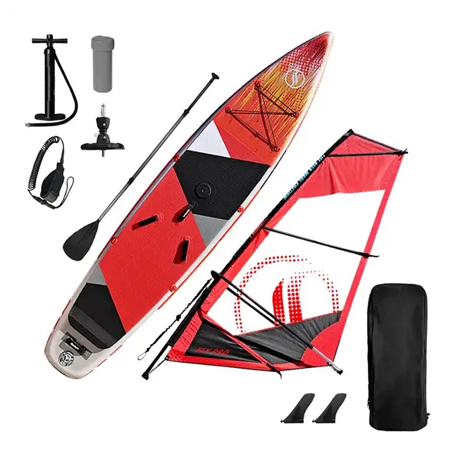 Guosong New Wholesale High Quality Inflatable Stand up Paddle Board Wind Surf Boards Windsurfing for Water Sports
Guosong New Wholesale High Quality Inflatable Stand up Paddle Board Wind Surf Boards Windsurfing for Water Sports
