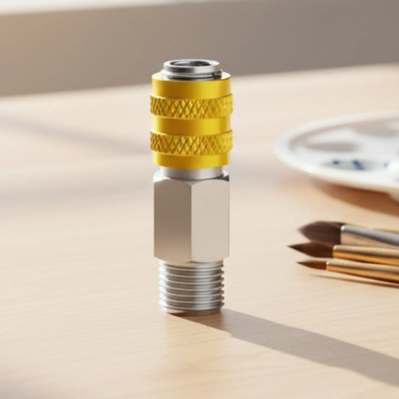 Airbrush Quick Disconnect Self-Locking Quick Release Airbrush Coupler Air Air Regulation Connector Easy to Use Painting
Airbrush Quick Disconnect Self-Locking Quick Release Airbrush Coupler Air Air Regulation Connector Easy to Use Painting