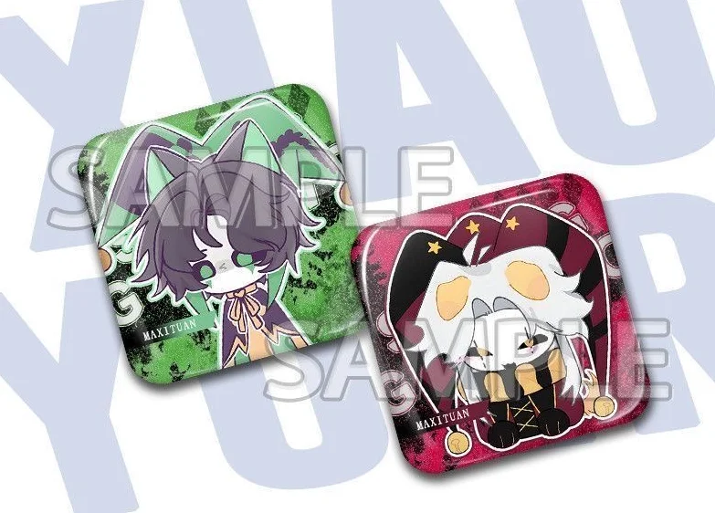 Square Terror Freak Circus Harlequin Pierrot Fan Q Edition Tinplate Cosplay Badge Student
Square Terror Freak Circus Harlequin Pierrot Fan Q Edition Tinplate Cosplay Badge Student