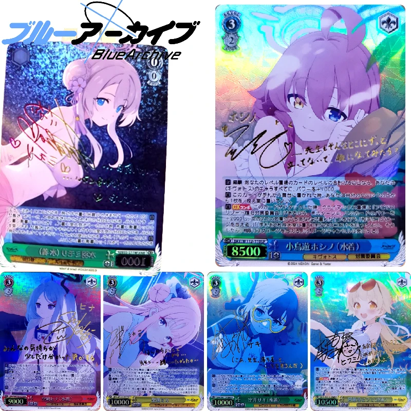 Blue Archive Anime Characters Takanashi Hoshino Hayase Yuka DIY Homemade Bronzing Toys Collection Card Christmas Birthday Gift
Blue Archive Anime Characters Takanashi Hoshino Hayase Yuka DIY Homemade Bronzing Toys Collection Card Christmas Birthday Gift