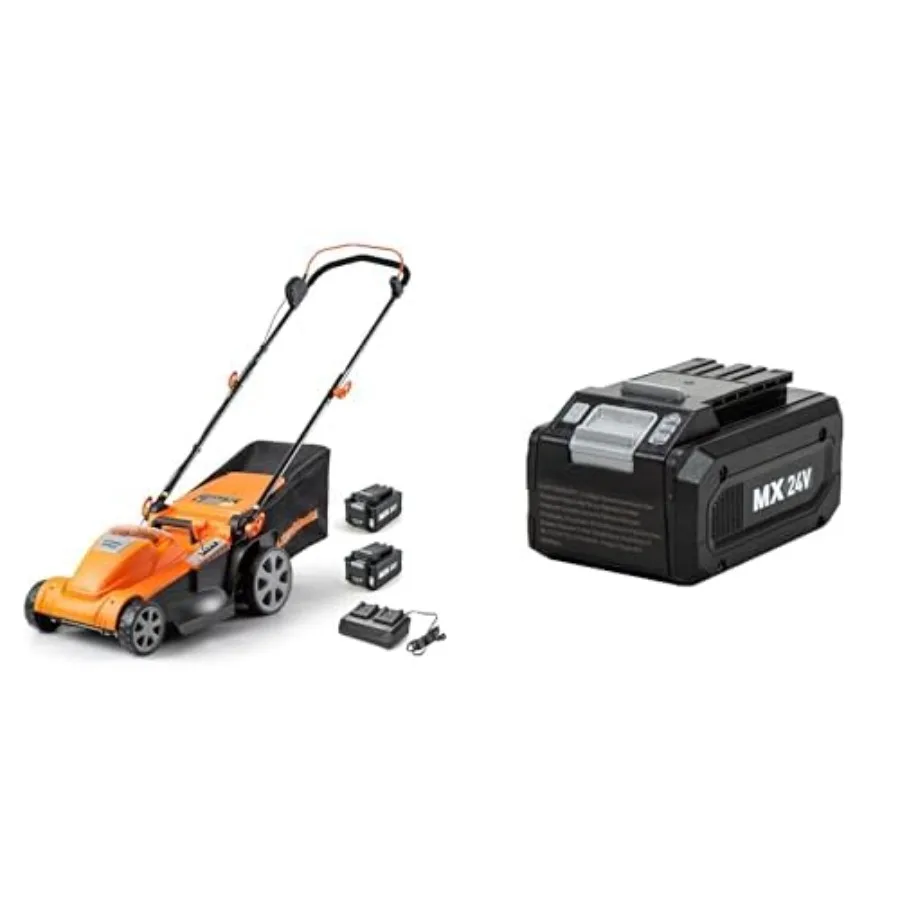 48V MAX Brushless Lawn Mower with 2x24V MAX 4.0Ah Battery and Dual Charger for Efficient Outdoor Use
48V MAX Brushless Lawn Mower with 2x24V MAX 4.0Ah Battery and Dual Charger for Efficient Outdoor Use