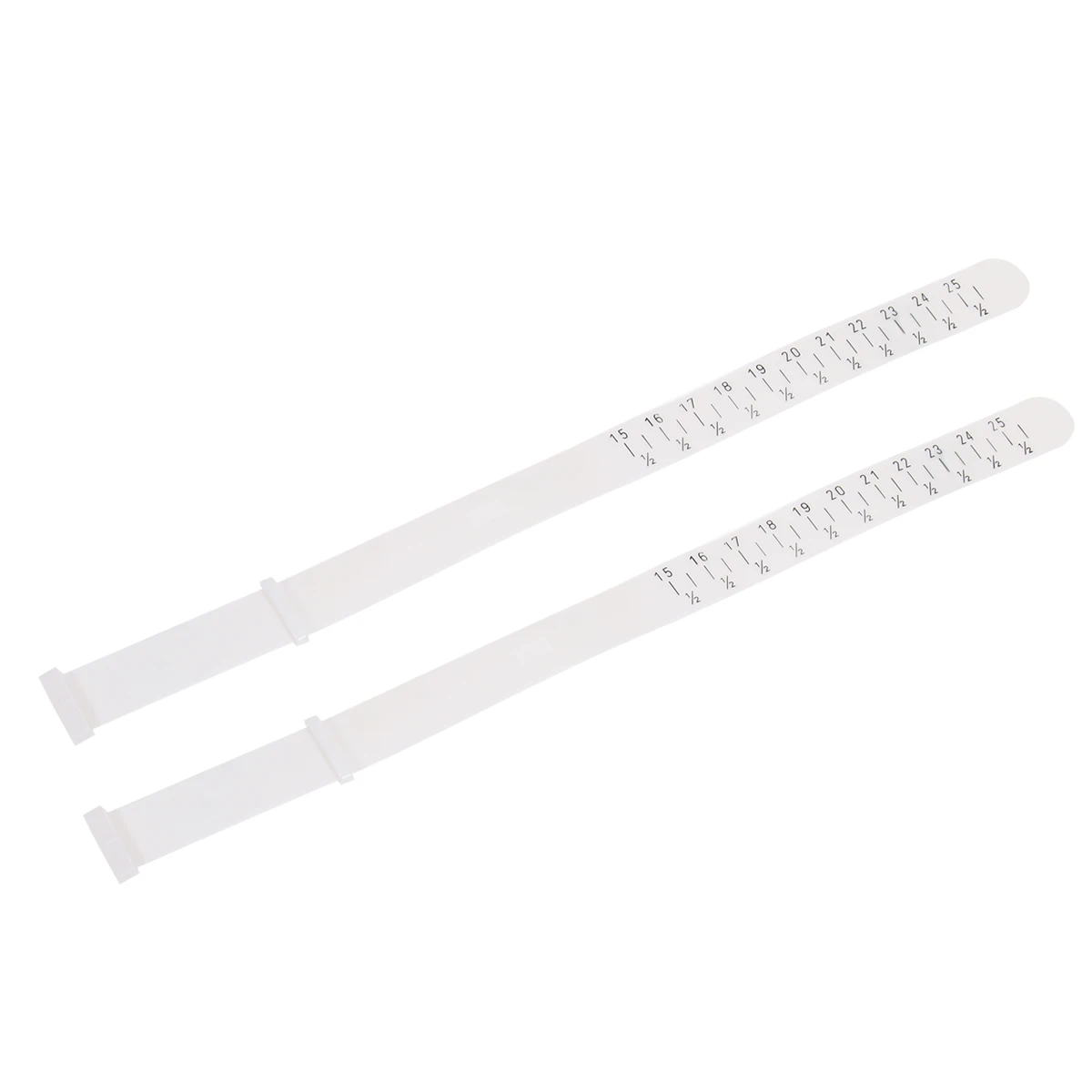 2pcs Bracelet Measuring Circle Durable Smooth Wrist Size Gauge Tool For Bangles Watches Sizer Accurate Fit (White)
2pcs Bracelet Measuring Circle Durable Smooth Wrist Size Gauge Tool For Bangles Watches Sizer Accurate Fit (White)