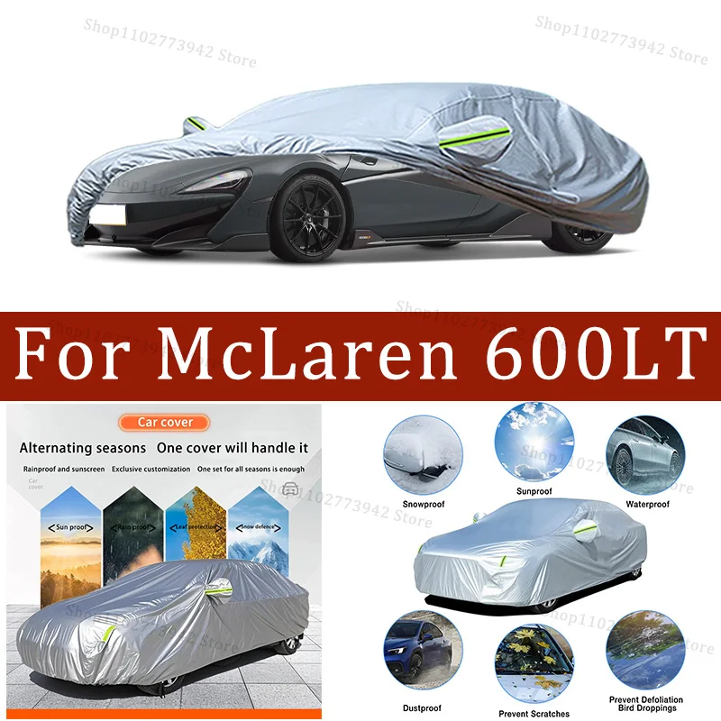 For McLaren 600LT Car Cover Car Waterproof All Weather Automobiles Full Exterior Covers - Sun-proof Outdoor Anti scratch 
For McLaren 600LT Car Cover Car Waterproof All Weather Automobiles Full Exterior Covers - Sun-proof Outdoor Anti scratch