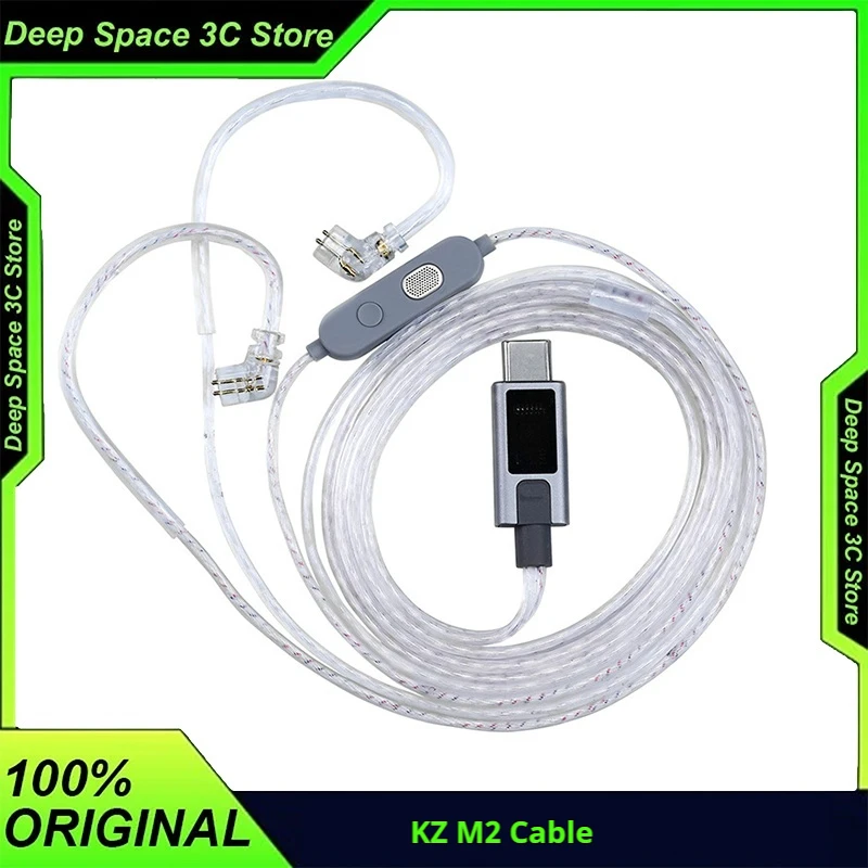 Кабель KZ M2, посеребренный двойной микрофон, высокопроизводительный ЦАП, Hi-Fi-уровневое декодирование, портативный аудио-видео кабель, аксессуар для наушников
Кабель KZ M2, посеребренный двойной микрофон, высокопроизводительный ЦАП, Hi-Fi-уровневое декодирование, портативный аудио-видео кабель, аксессуар для наушников