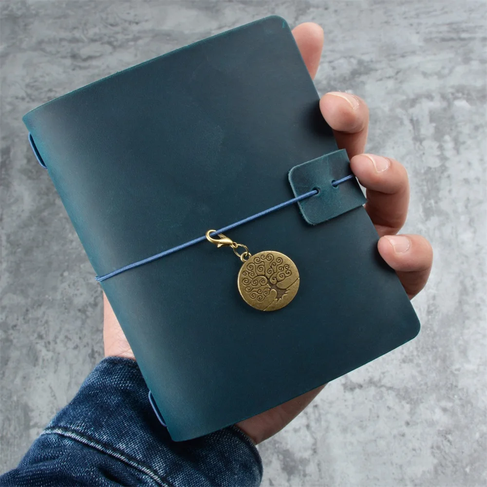 Travel Notebook Retro Leather Journal DIY Handmade Vintage Planner Note Book Portable Sketchbook Teacher School Gift 192 Pages
Travel Notebook Retro Leather Journal DIY Handmade Vintage Planner Note Book Portable Sketchbook Teacher School Gift 192 Pages