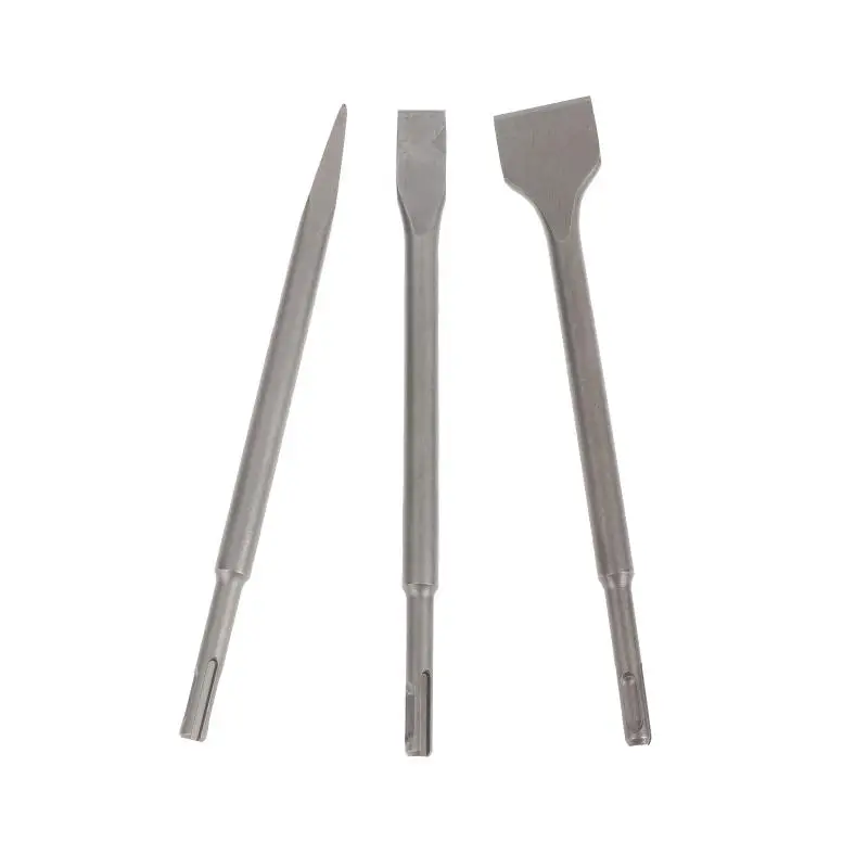 Hot 3Pcs SDS-Plus Shank Chisel Set For Rotary Hammer Drills Masonry Concrete Drill Bit Kit Include Point Flat Scaling Chisels
Hot 3Pcs SDS-Plus Shank Chisel Set For Rotary Hammer Drills Masonry Concrete Drill Bit Kit Include Point Flat Scaling Chisels