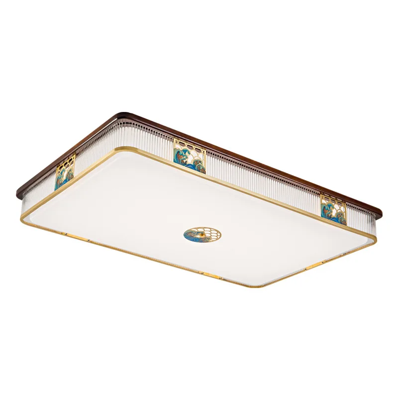 Wood ceiling lamp all-copper new Chinese style full spectrum eye protection
Wood ceiling lamp all-copper new Chinese style full spectrum eye protection