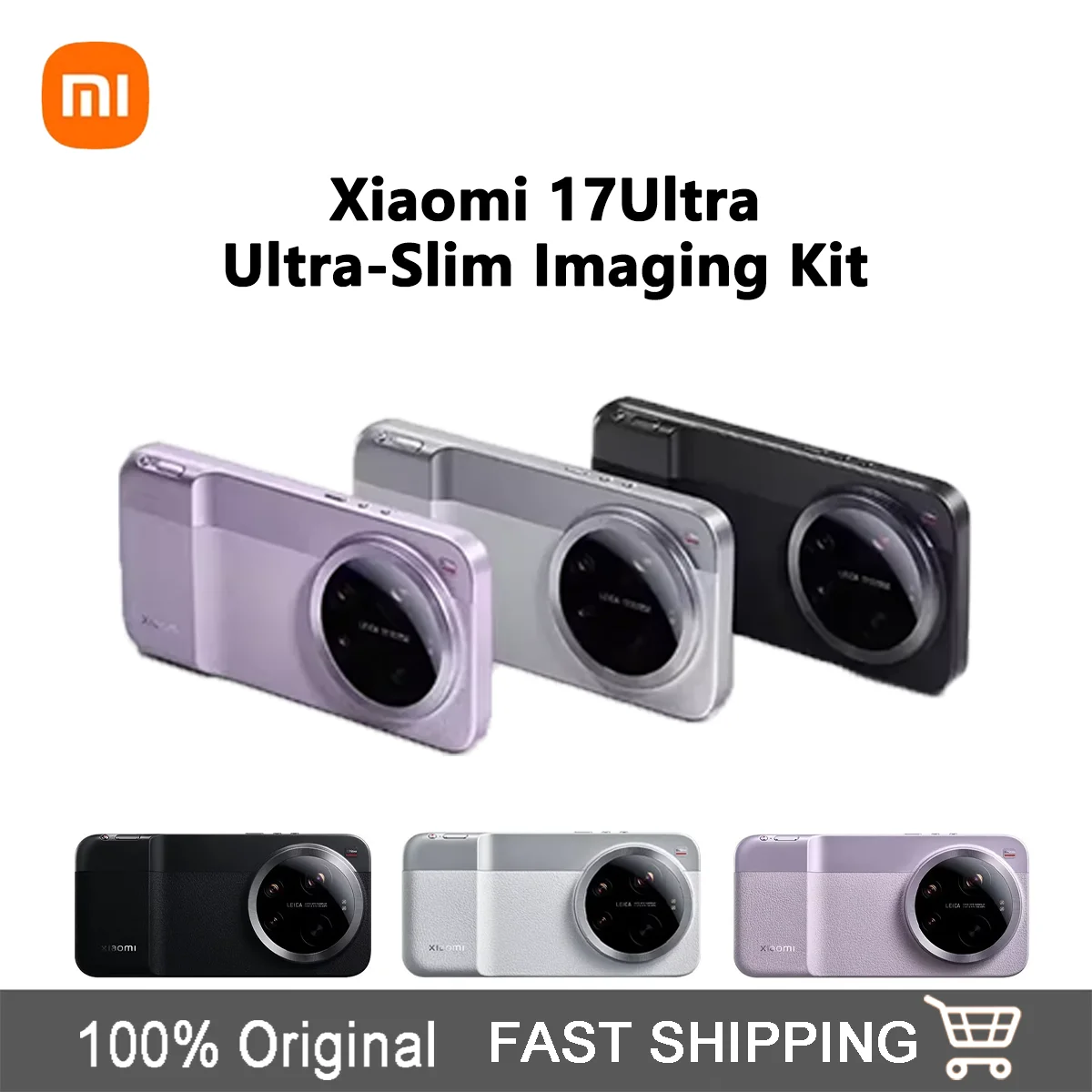 Original Xiaomi 17 Ultra Light Camera Shooting Kit Magnetic Contact Charging IP54 Waterproof Wireless Handheld Grip
Original Xiaomi 17 Ultra Light Camera Shooting Kit Magnetic Contact Charging IP54 Waterproof Wireless Handheld Grip