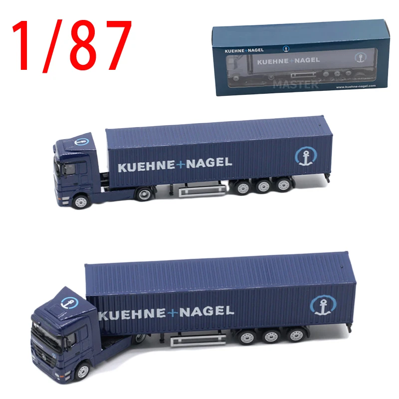 Diecast 1/87 Scale Niche Mercedes Benz Front End KUEHNENAL Container Truck Car Model Alloy Transportation Model Toys for Boys
Diecast 1/87 Scale Niche Mercedes Benz Front End KUEHNENAL Container Truck Car Model Alloy Transportation Model Toys for Boys