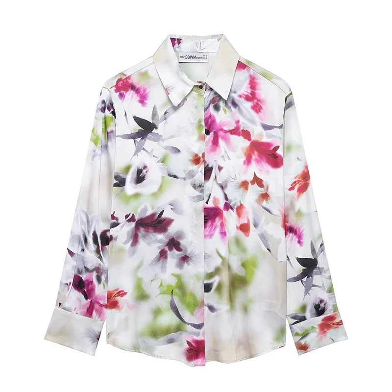 New Women's Shirts & Blouses Spring Fashion Print Turn-down Collar Long Sleeve Casual Shirts Female Shirt Tops
New Women's Shirts & Blouses Spring Fashion Print Turn-down Collar Long Sleeve Casual Shirts Female Shirt Tops