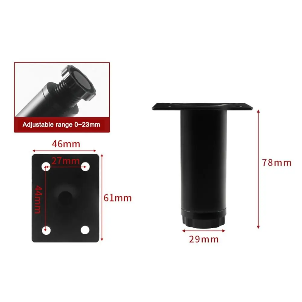 Metal Furniture Legs Replacement Adjustable Nightstand Storage Box Leg Wear-resistant Anti Scratch Cabinet Legs
Metal Furniture Legs Replacement Adjustable Nightstand Storage Box Leg Wear-resistant Anti Scratch Cabinet Legs