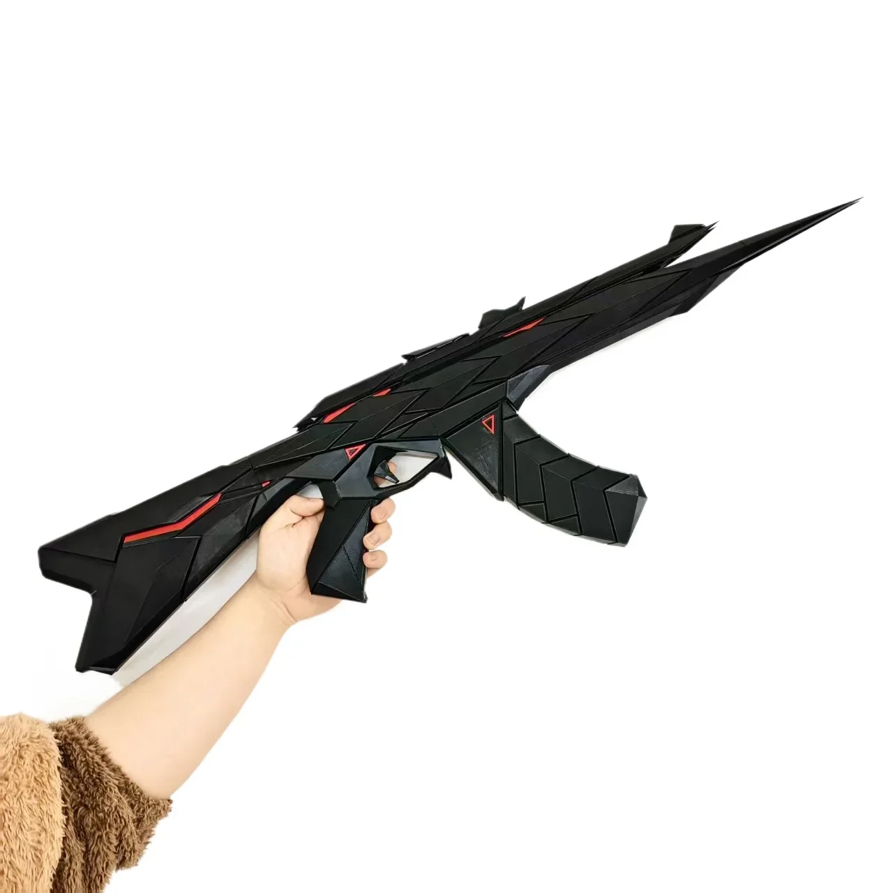 75 см/85 см пистолет для 3D-печати Valorant Araxys Collection Черная версия Vandal 3D 1:1 Replic Game Weaponry Petg/pla Материал игрушки
75 см/85 см пистолет для 3D-печати Valorant Araxys Collection Черная версия Vandal 3D 1:1 Replic Game Weaponry Petg/pla Материал игрушки