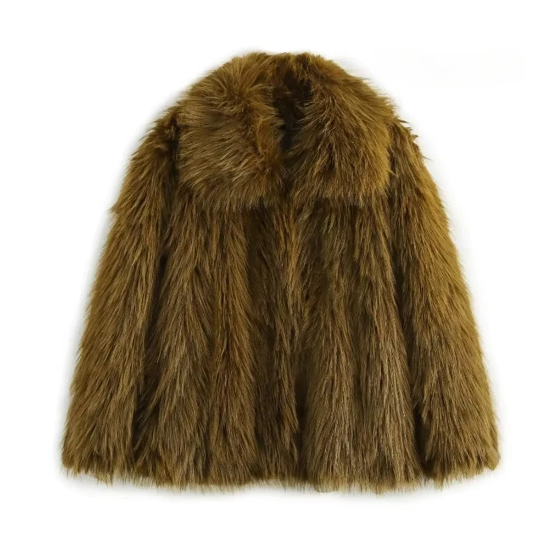 TRAFZR Snow Parka Новая верхняя одежда Винтажное коричневое стеганое пальто из искусственного меха Элегантное роскошное женское пальто Теплые женские зимние пальто
TRAFZR Snow Parka Новая верхняя одежда Винтажное коричневое стеганое пальто из искусственного меха Элегантное роскошное женское пальто Теплые женские зимние пальто