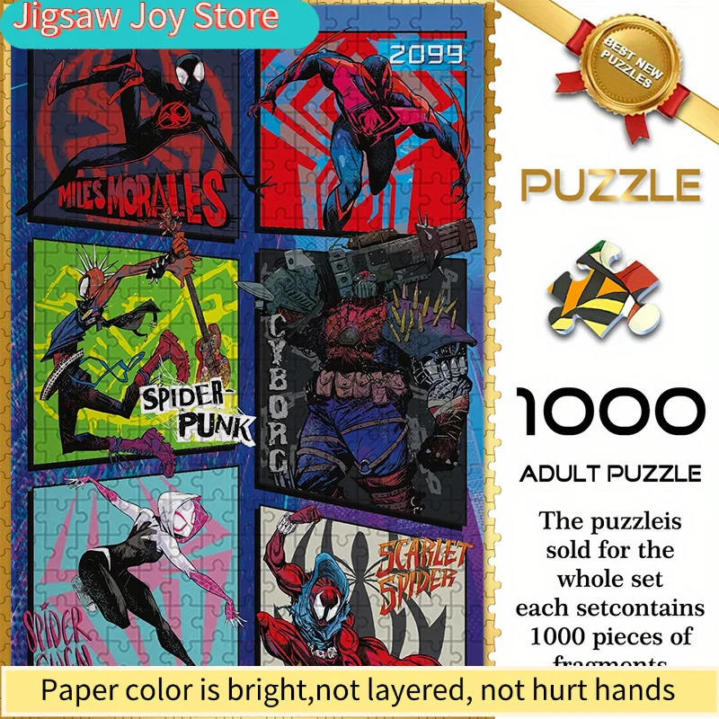 Бесшовный пазл на тему Marvel Z11.1-96, дизайн с персонажами Spider-Man Multiverse в стиле кросс-универсумного коллажа с разделенным экраном - Du
Бесшовный пазл на тему Marvel Z11.1-96, дизайн с персонажами Spider-Man Multiverse в стиле кросс-универсумного коллажа с разделенным экраном - Du