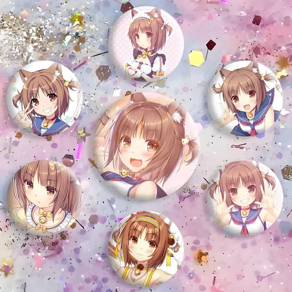 N-NEKOPARA OVA A-AzukiS Badges Creative Tinplate Button PinsBrooch Badge Clothes Backpack
N-NEKOPARA OVA A-AzukiS Badges Creative Tinplate Button PinsBrooch Badge Clothes Backpack