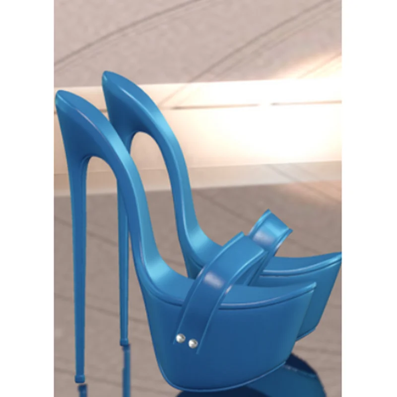 Синие сандалии без шнуровки на платформе, пикантные модные летние повседневные женские туфли большого размера на тонком высоком каблуке, Zapatillas Mujer
Синие сандалии без шнуровки на платформе, пикантные модные летние повседневные женские туфли большого размера на тонком высоком каблуке, Zapatillas Mujer