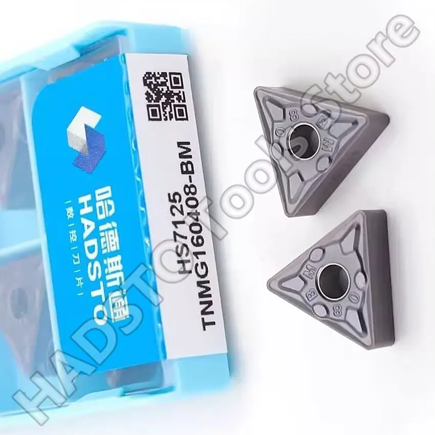 TNMG160408-BM HS7125 TNMG332 HADSTO CNC blade carbide inserts Turning inserts 10pcs/box
TNMG160408-BM HS7125 TNMG332 HADSTO CNC blade carbide inserts Turning inserts 10pcs/box