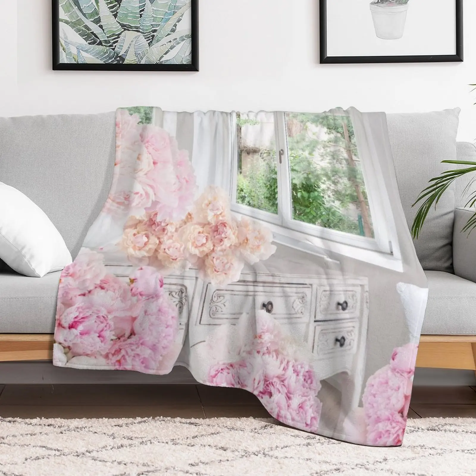 Shabby Chic Beautiful Pink Peonies Flowers Cottage Garden Wedding Decor Gift Throw Blanket Fashion Sofas Custom Blankets
Shabby Chic Beautiful Pink Peonies Flowers Cottage Garden Wedding Decor Gift Throw Blanket Fashion Sofas Custom Blankets