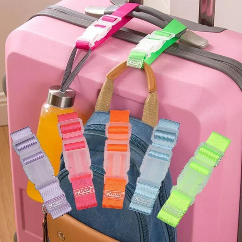 Adjustable Luggage Strap Accessories with Hanging Buckle for Suitcase And Bag Random Logo Shipment
Adjustable Luggage Strap Accessories with Hanging Buckle for Suitcase And Bag Random Logo Shipment