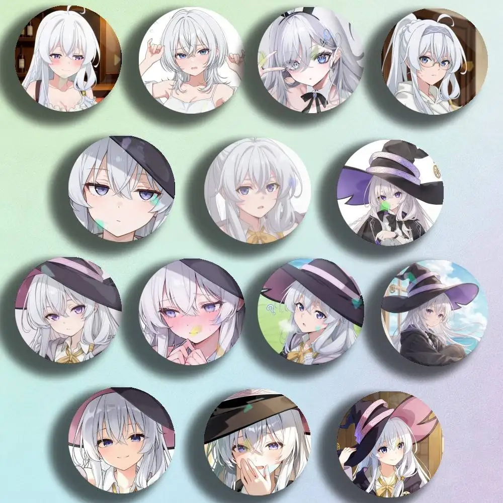 Wandering Witch The Journey of Elaina Anime Girl Icon Badge Handmade Tinplate Brooch for Backpack Clothes Chest Ornament Gifts
Wandering Witch The Journey of Elaina Anime Girl Icon Badge Handmade Tinplate Brooch for Backpack Clothes Chest Ornament Gifts