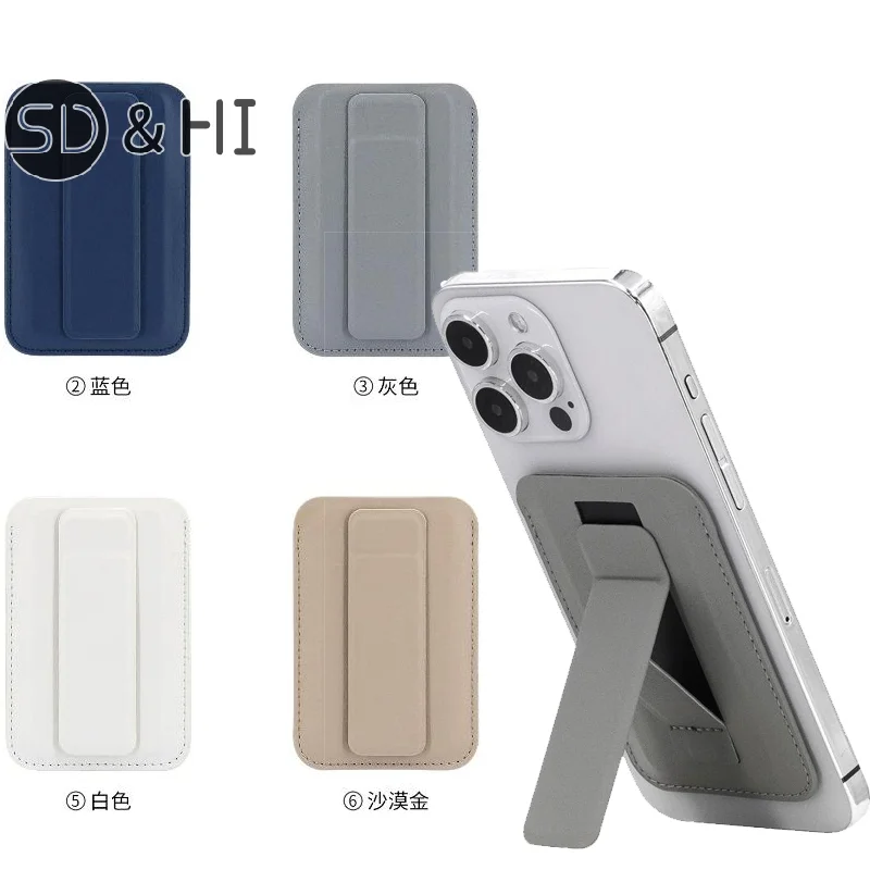 Magnetic Card Holder PU Leather Wallet Case Universal Phone Card Pocket Cover For Magsafe Magnetic Card Holder Phone Stand
Magnetic Card Holder PU Leather Wallet Case Universal Phone Card Pocket Cover For Magsafe Magnetic Card Holder Phone Stand