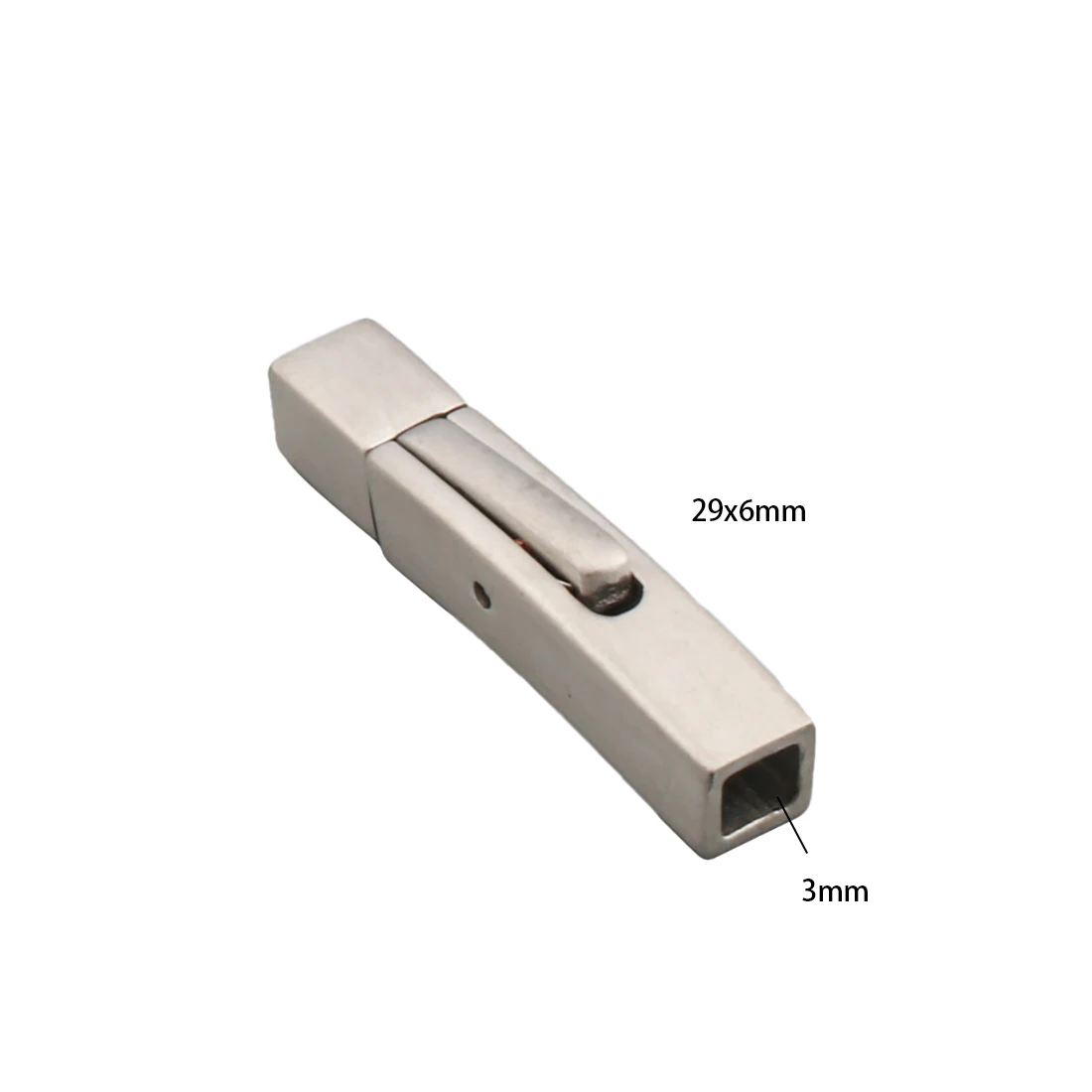 10PC Stainless Steel Bayonet Clasp 29x6x5mm Hole Push Lock DIY Leather Bracelet Snap Clasps Accessories Jewelry Making Supplies
10PC Stainless Steel Bayonet Clasp 29x6x5mm Hole Push Lock DIY Leather Bracelet Snap Clasps Accessories Jewelry Making Supplies