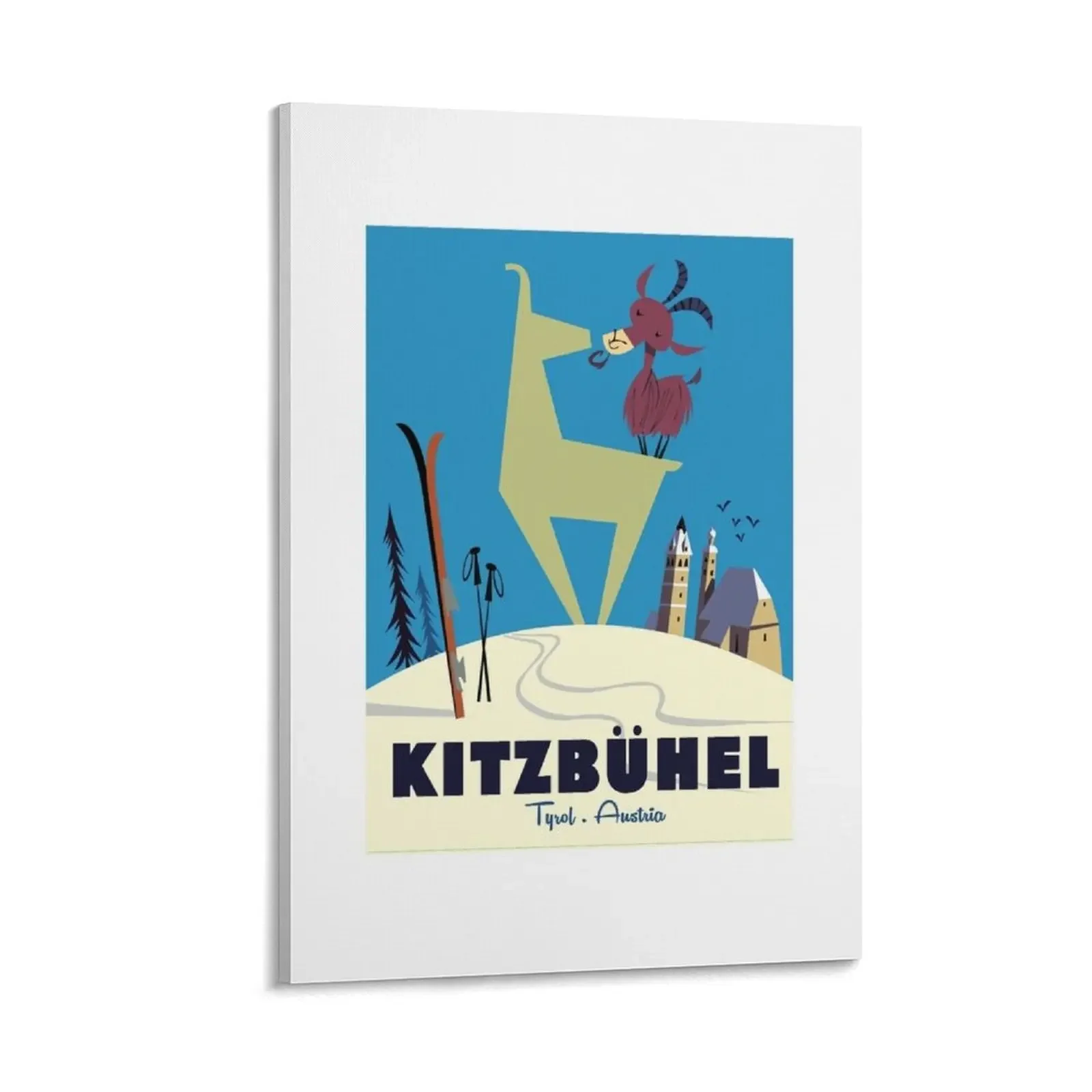 Kitzbuhel ski poster Canvas Painting Wall decoration frame vintage home decor Wall posters
Kitzbuhel ski poster Canvas Painting Wall decoration frame vintage home decor Wall posters
