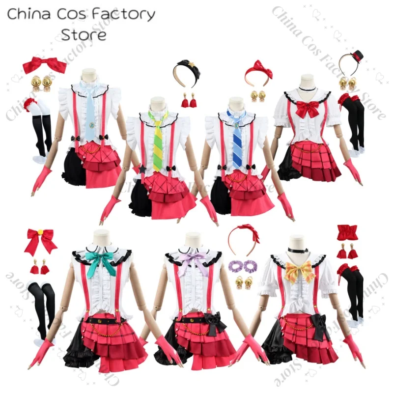 Anime lovelive Snow halation Idol performance costumes Honoka Kousaka Kotori Minami Sonoda Umi Ellie Nozomi Tojo Cosplay Costume
Anime lovelive Snow halation Idol performance costumes Honoka Kousaka Kotori Minami Sonoda Umi Ellie Nozomi Tojo Cosplay Costume
