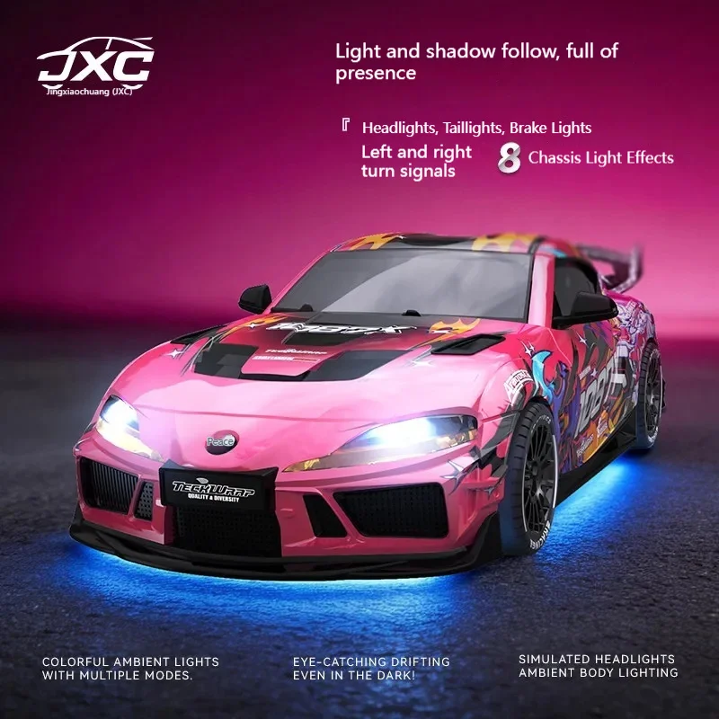 New 1:43 Full Scale Remote Control Car RC Four Wheel Drive Drift Racing Boy Toy Simulation Racing Model Boy Birthday Gift
New 1:43 Full Scale Remote Control Car RC Four Wheel Drive Drift Racing Boy Toy Simulation Racing Model Boy Birthday Gift