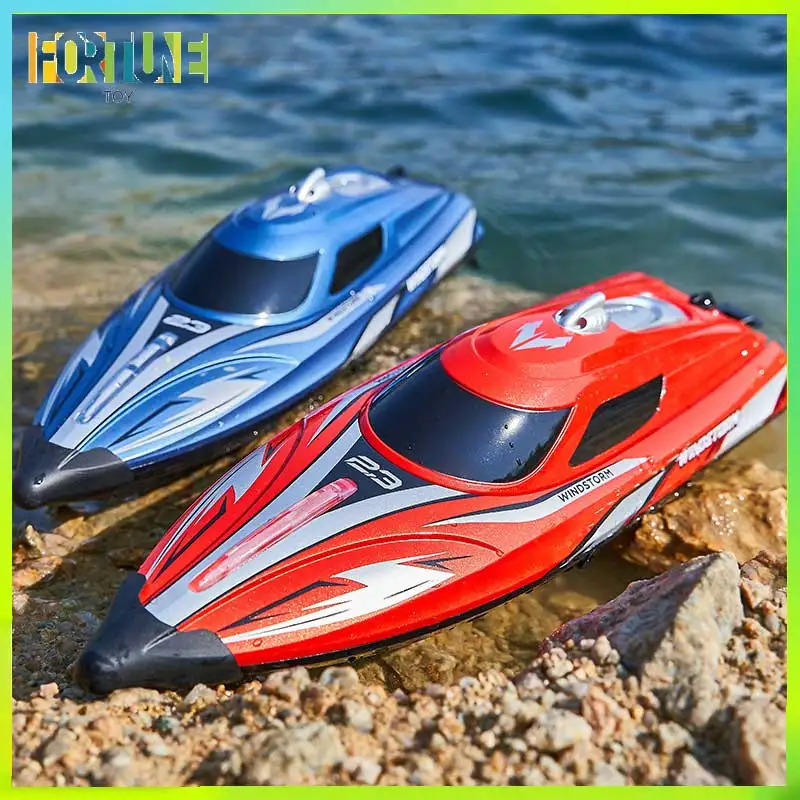 Hj823 High-Speed Remote-Controlled Boat 2.4g Water Speedboat Model Children'S Toy Competitive Speedboat Boys' Toy
Hj823 High-Speed Remote-Controlled Boat 2.4g Water Speedboat Model Children'S Toy Competitive Speedboat Boys' Toy
