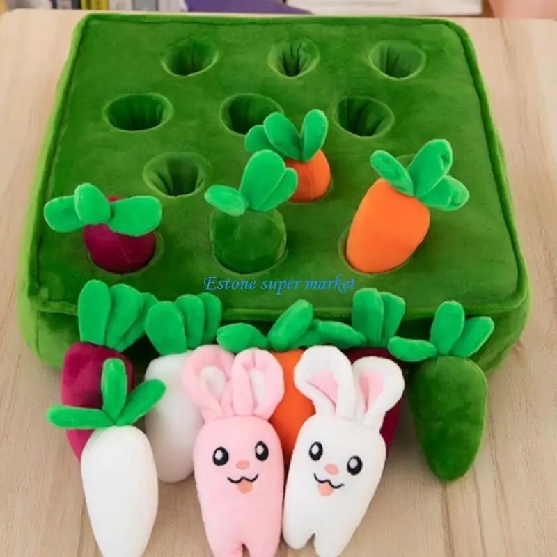 090B Learning Toy Carrot Harvest Game Plush Toy for Kids Fine Motor Skills
090B Learning Toy Carrot Harvest Game Plush Toy for Kids Fine Motor Skills