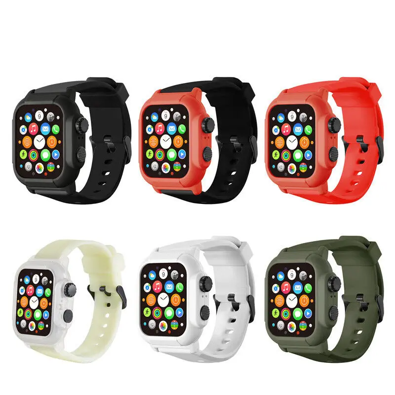 for Apple Watch Series 8 7 6 5 Waterproof Protective Case Band Strap Cover 44mm 45mm For Apple Watch 8 7 6 5 SE SE2 Clear Case
for Apple Watch Series 8 7 6 5 Waterproof Protective Case Band Strap Cover 44mm 45mm For Apple Watch 8 7 6 5 SE SE2 Clear Case