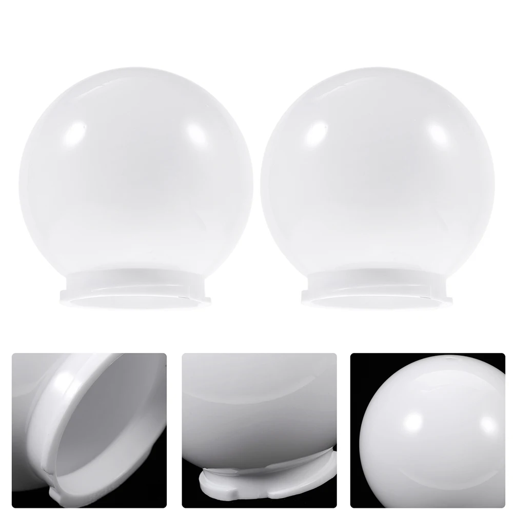 2Pcs Ball Lampshade Large Sphere Globe Light Cover for Wall Outdoor Floor Solar Acrylic Shades Street Porch Lighting
2Pcs Ball Lampshade Large Sphere Globe Light Cover for Wall Outdoor Floor Solar Acrylic Shades Street Porch Lighting