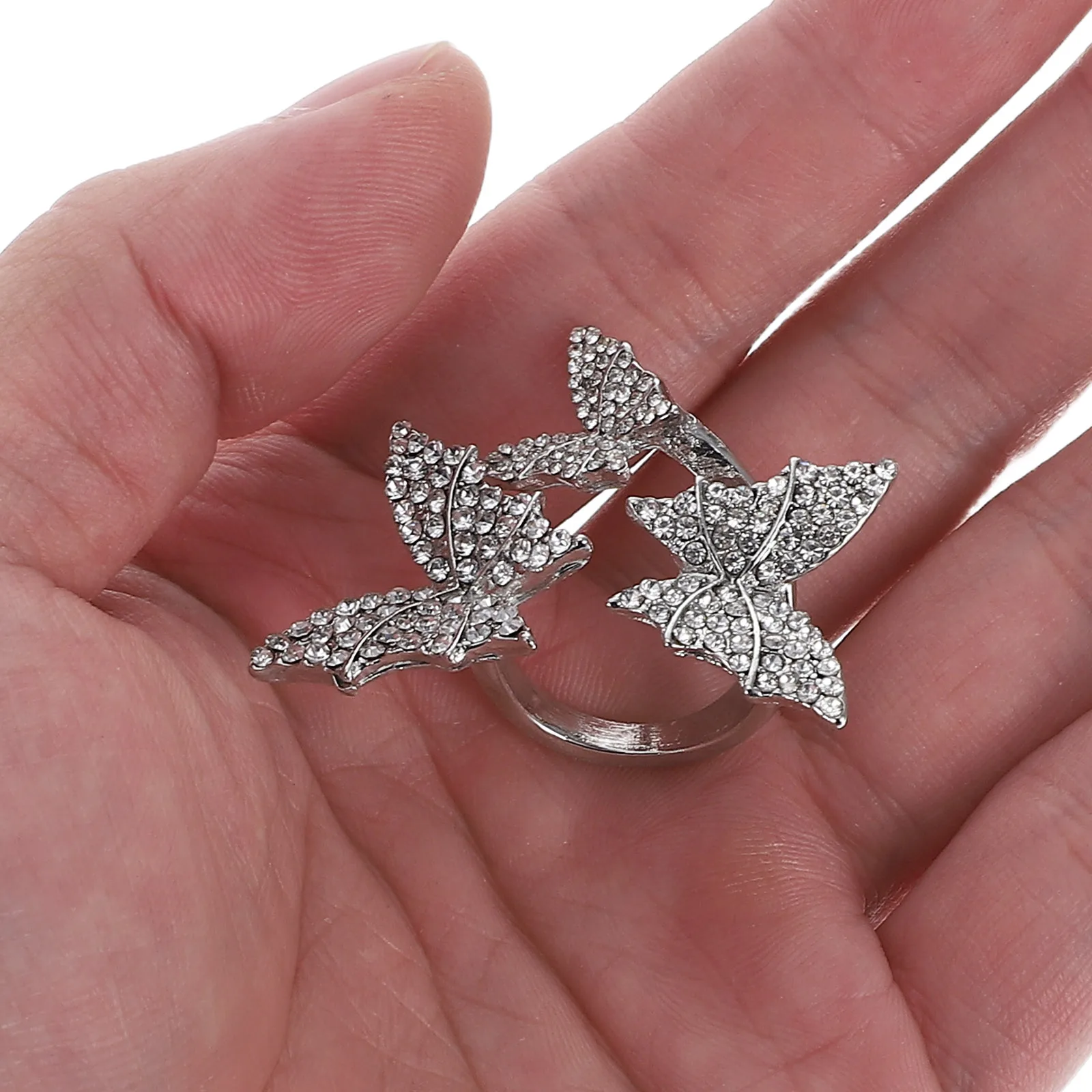 Butterfly Ring for Women Unique Opening Design Adjustable Index Finger Alloy Thumb Fashion Jewelry Minimalist Sturdy Wedding
Butterfly Ring for Women Unique Opening Design Adjustable Index Finger Alloy Thumb Fashion Jewelry Minimalist Sturdy Wedding
