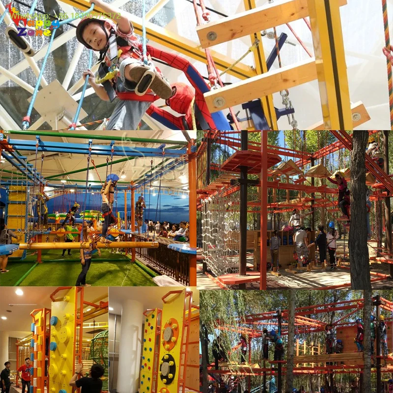 Customized Rope Course Outdoor Adventure Playground Obstacle Course Equipment for Playground Indoor and Outdoor Amusement Park
Customized Rope Course Outdoor Adventure Playground Obstacle Course Equipment for Playground Indoor and Outdoor Amusement Park