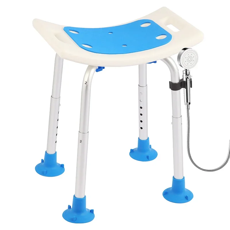 Регулируемый стул для ванной для внутреннего душа - противоскользящий стул для ванны без инструментов с прочными алюминиевыми ножками для Elde
Регулируемый стул для ванной для внутреннего душа - противоскользящий стул для ванны без инструментов с прочными алюминиевыми ножками для Elde