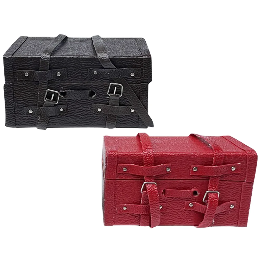 2 Pcs Miniature Vintage Suitcase Decorative Accessory for 1 12 Scale House Retro Travel Model Toy Mini Luggage Cases Smooth
2 Pcs Miniature Vintage Suitcase Decorative Accessory for 1 12 Scale House Retro Travel Model Toy Mini Luggage Cases Smooth