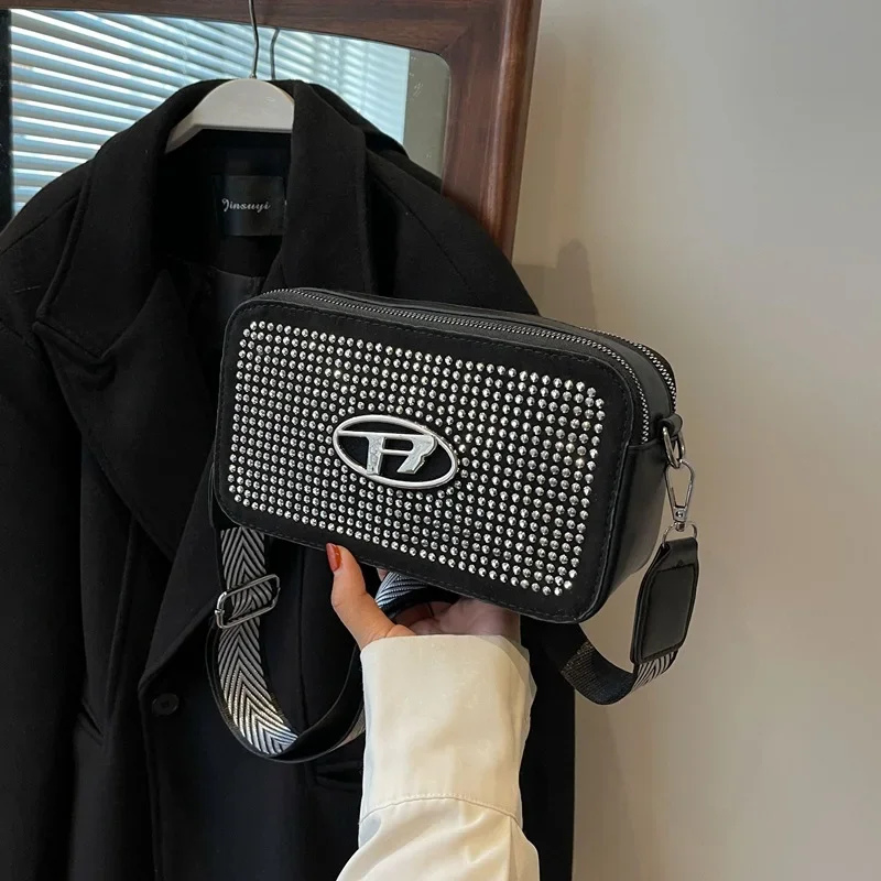 Hot-selling 2026 Women's Bright Diamond Camera Bag Winter Pop Luxury Full Diamond Fashion Designer Shoulder Messenger Bag
Hot-selling 2026 Women's Bright Diamond Camera Bag Winter Pop Luxury Full Diamond Fashion Designer Shoulder Messenger Bag