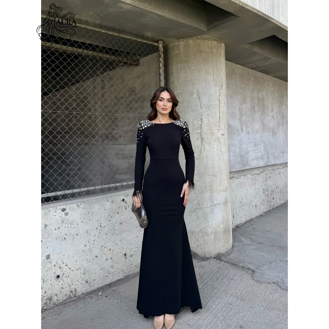Aura Backless Women's Evening Dresses Woman Elegant Party Dresses 2026 Fishtail Skirt Chic Wedding Evening Dress Custom Made
Aura Backless Women's Evening Dresses Woman Elegant Party Dresses 2026 Fishtail Skirt Chic Wedding Evening Dress Custom Made