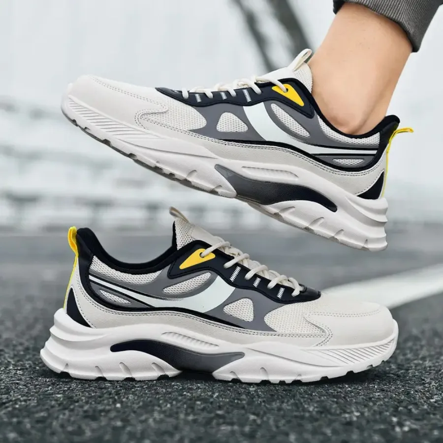Men's Casual Sneakers Platform Height-Increasing Dad Shoes with Color Block Design Street Style Sneakers for Outings Fitness an
Men's Casual Sneakers Platform Height-Increasing Dad Shoes with Color Block Design Street Style Sneakers for Outings Fitness an